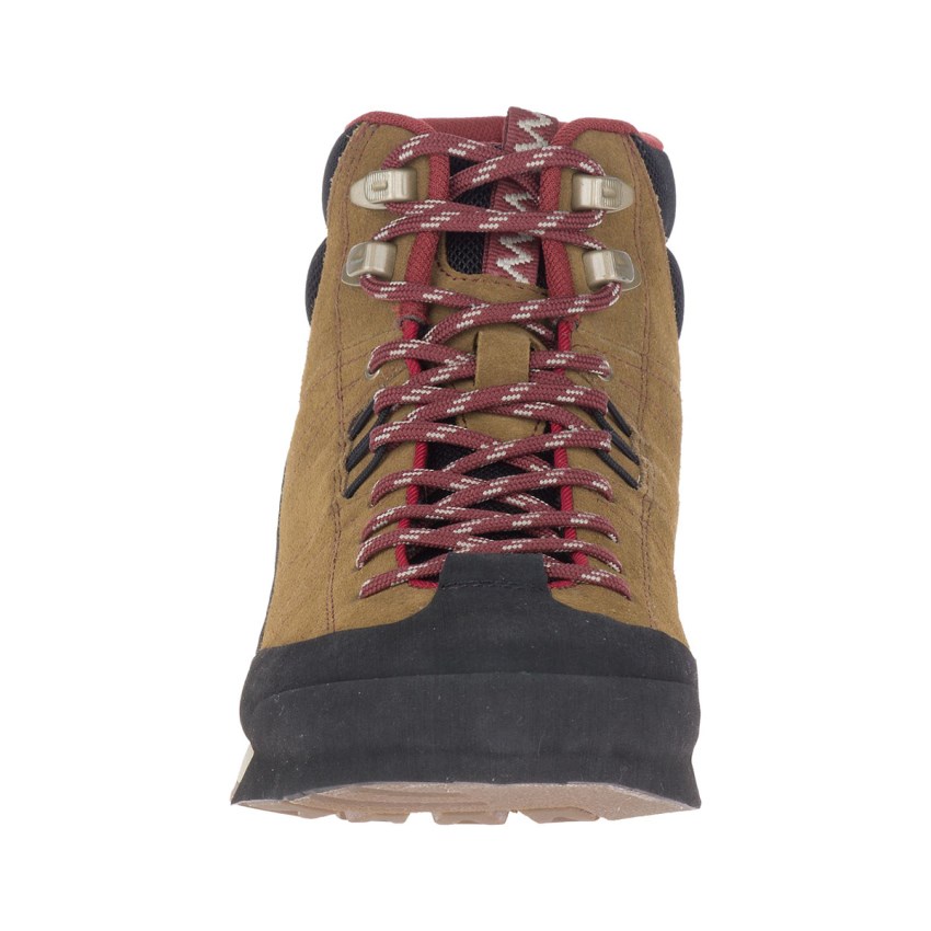 Bottes Merrell Catalyst Mid Suede Waterproof Marron Clair Homme | X.P.OKQK